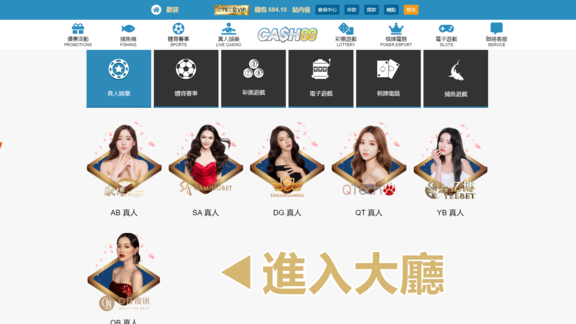 進入大廳