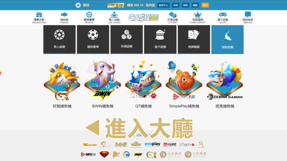 進入大廳