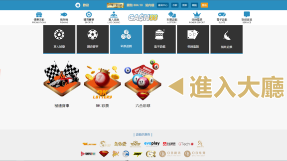 進入大廳
